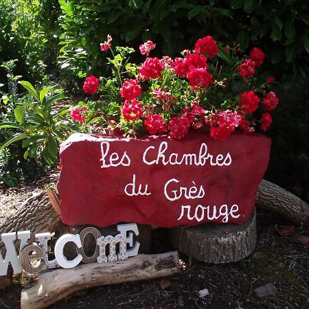 Chambres Du Gres Rouge De Beauval Luaran gambar