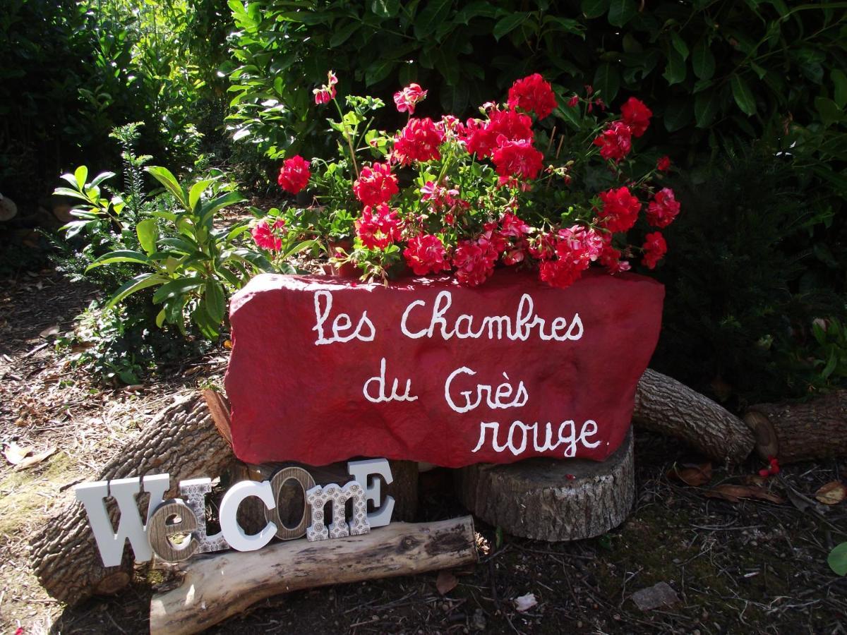 Chambres Du Gres Rouge De Beauval Luaran gambar